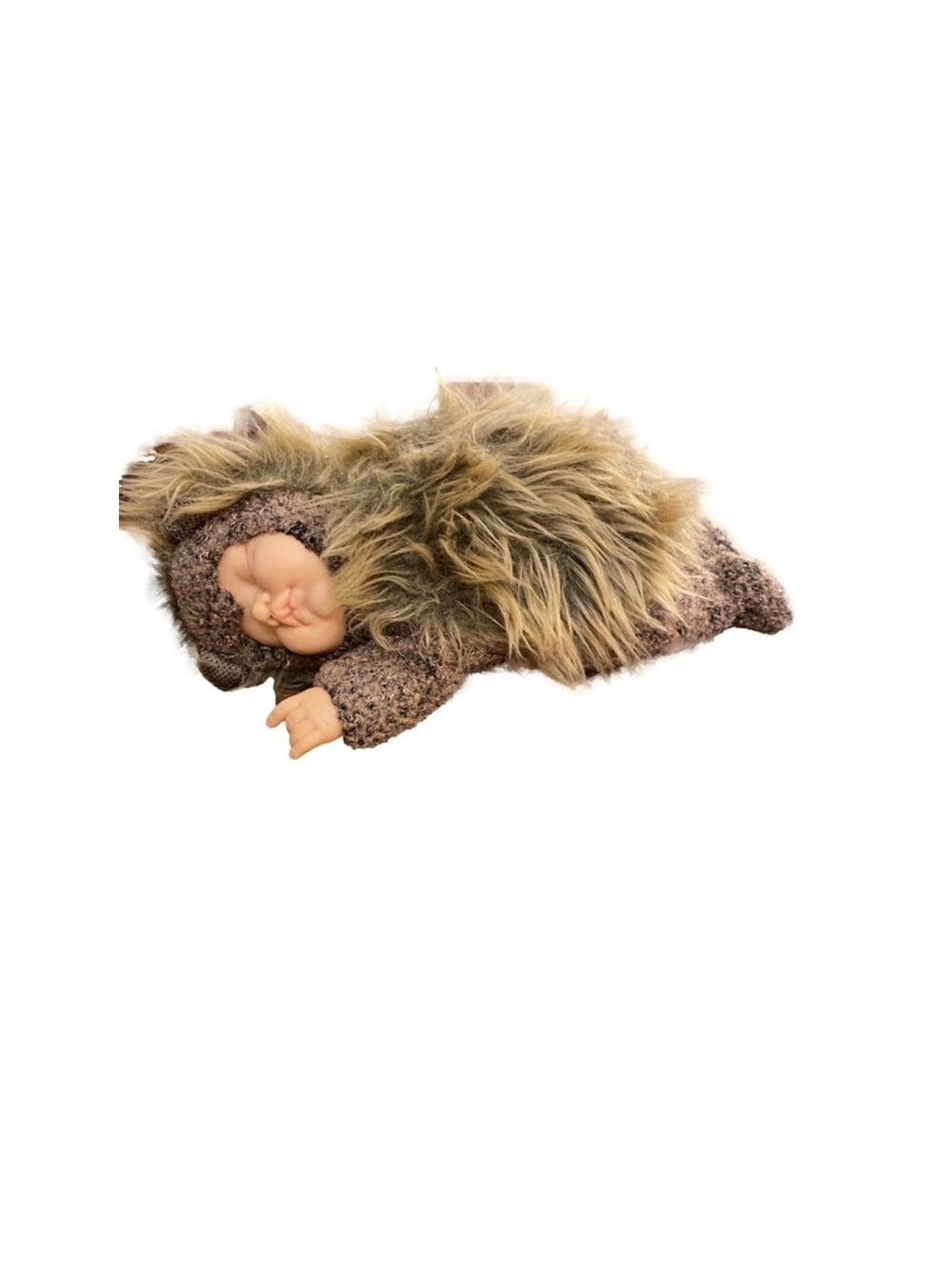1999 Unisex Anne Geddes Plush Toy One Size Brown Beige